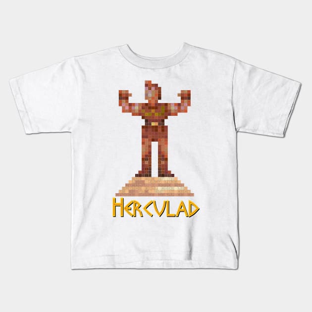 Herculad Shirt Kids T-Shirt by jingacoo